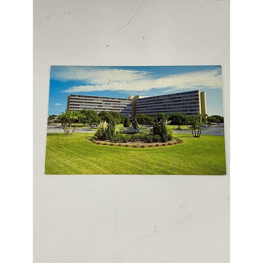 Vtg Dunedin FL Postcard Mease Manor Retirement Center Posted 1994 Suncoast‎